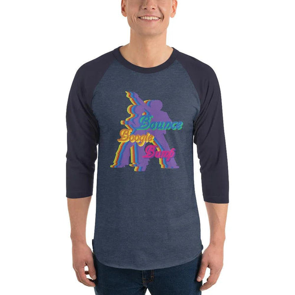 Unisex Bounce Boogie Bump Raglan - Gifts for You 'n Me