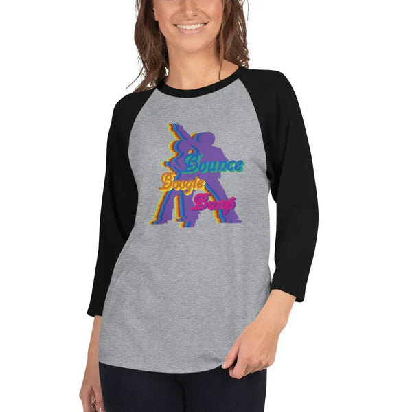 Unisex Bounce Boogie Bump Raglan - Gifts for You 'n Me