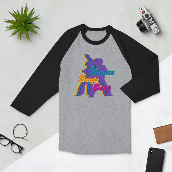 Unisex Bounce Boogie Bump Raglan - Gifts for You 'n Me