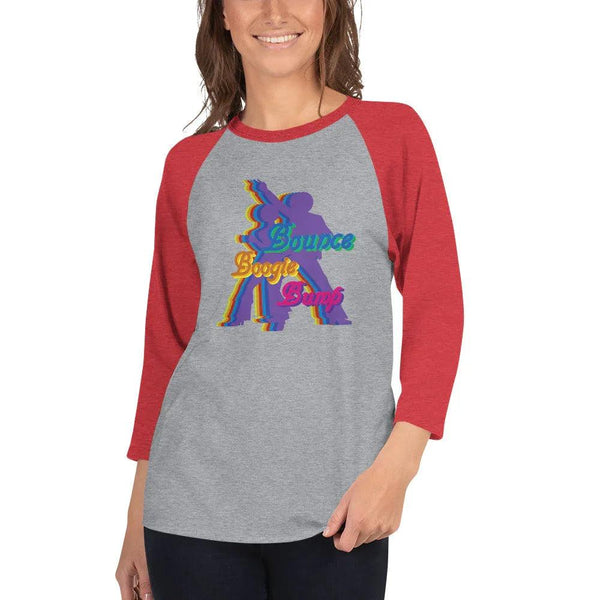 Unisex Bounce Boogie Bump Raglan - Gifts for You 'n Me