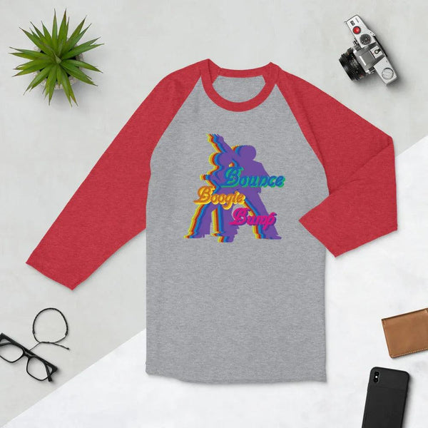 Unisex Bounce Boogie Bump Raglan - Gifts for You 'n Me