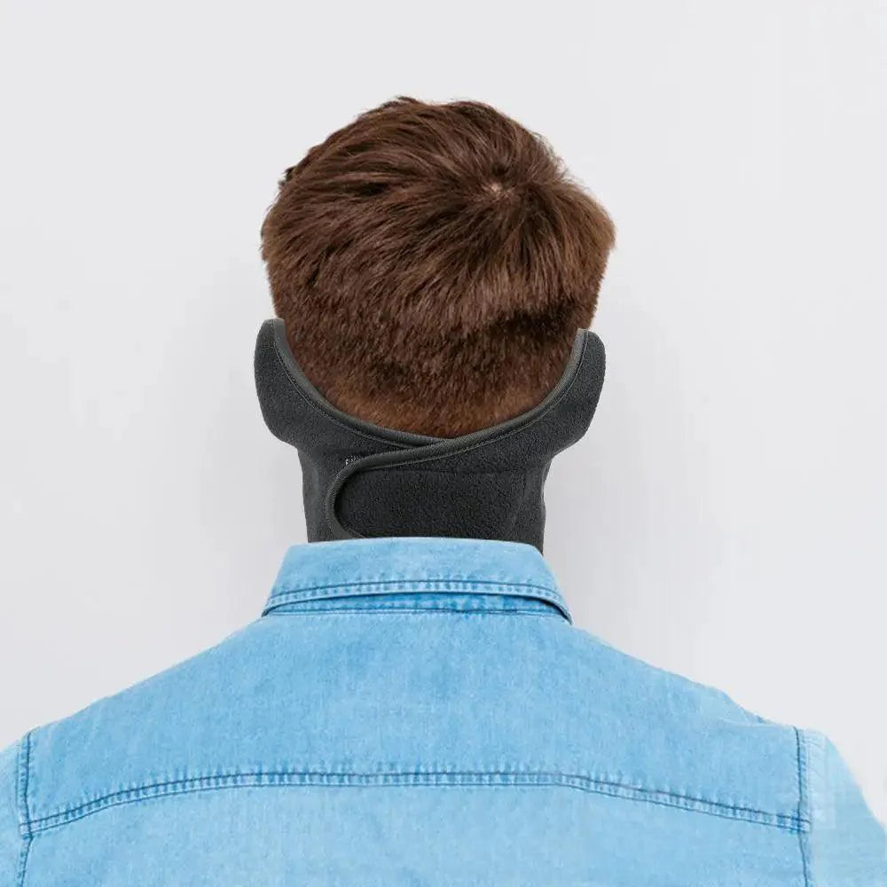 Unisex Breathable Black Half Ski Windproof Sport Mask Face Cover Ear Warmer For Winter Weather Men Running Thermal Masks Scarf Snowboard Ski Mask Neck Warmer