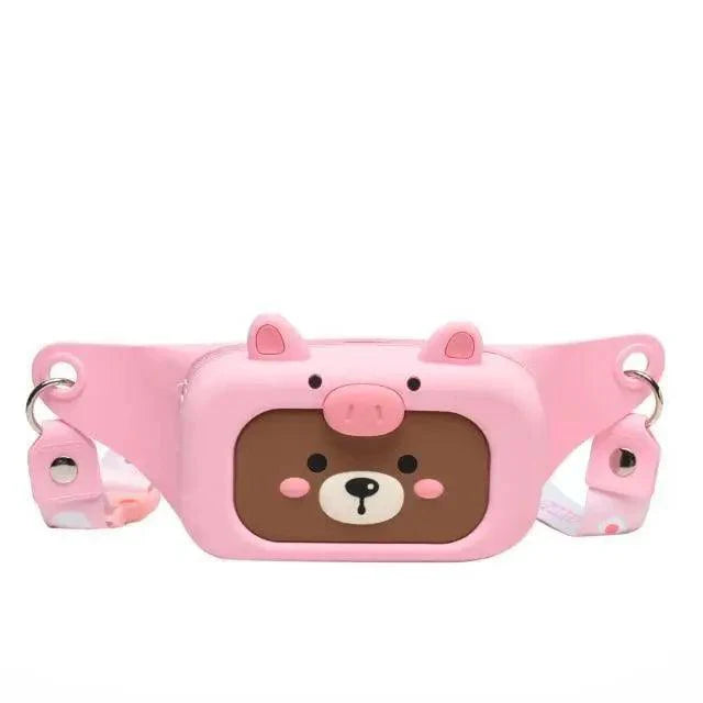 Unisex Cartoon Design Waist Fanny Pack For Traveling Unique Fashion Bag Cute Chest Bag For Women