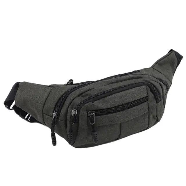 Unisex Casual Chest Belt Simple Waist Bag Adjustable Fanny Pack Pouch Outdoors Traveling Bag