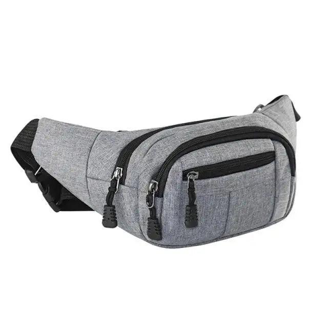 Unisex Casual Chest Belt Simple Waist Bag Adjustable Fanny Pack Pouch Outdoors Traveling Bag