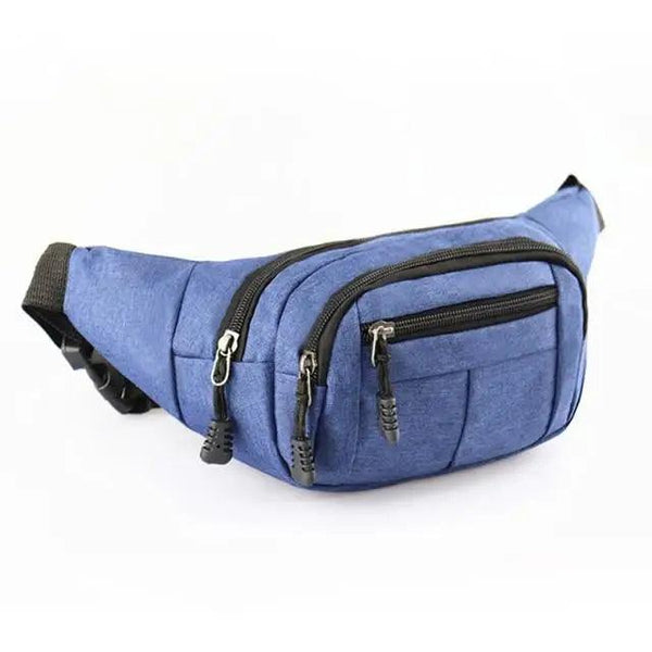 Unisex Casual Chest Belt Simple Waist Bag Adjustable Fanny Pack Pouch Outdoors Traveling Bag