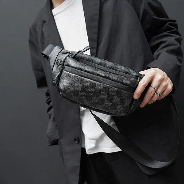 Unisex Luxury Black Fanny Pack Women Belt Bag Waist Purse Cross Body Bag Bum Fashionable Waist Bag For Traveling