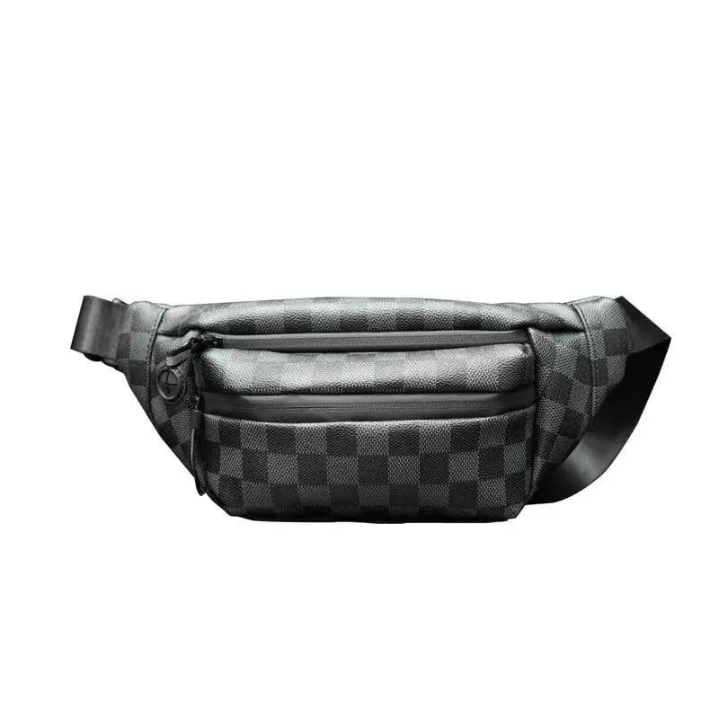 Unisex Luxury Black Fanny Pack Women Belt Bag Waist Purse Cross Body Bag Bum Fashionable Waist Bag For Traveling