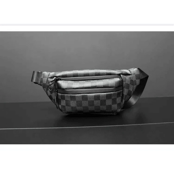 Unisex Luxury Black Fanny Pack Women Belt Bag Waist Purse Cross Body Bag Bum Fashionable Waist Bag For Traveling