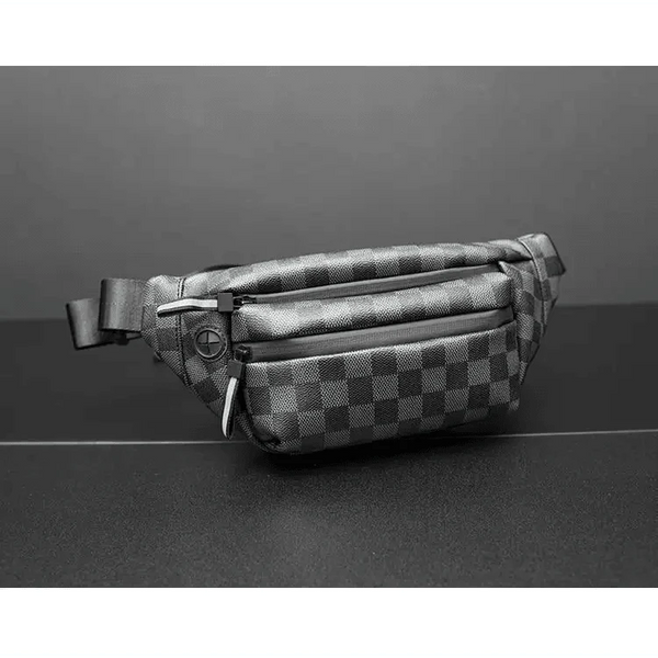 Unisex Luxury Black Fanny Pack Women Belt Bag Waist Purse Cross Body Bag Bum Fashionable Waist Bag For Traveling