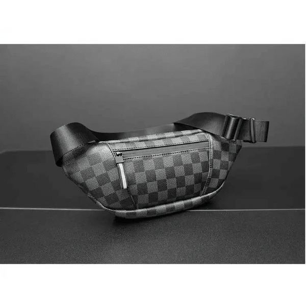 Unisex Luxury Black Fanny Pack Women Belt Bag Waist Purse Cross Body Bag Bum Fashionable Waist Bag For Traveling