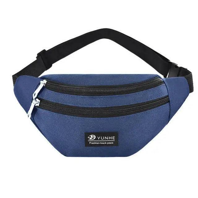 Unisex Retro Fanny Pack  Unique Design Waist Bag Adjustable Belt Waterproof Travel Bag Sports Chest Bag