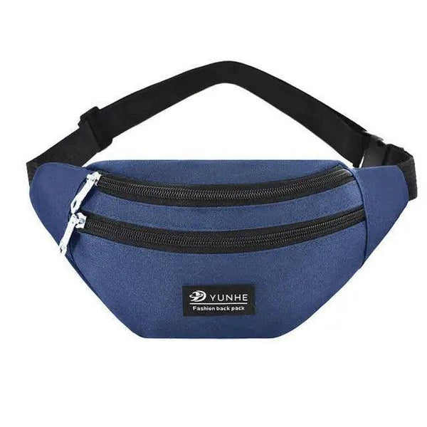 Unisex Retro Fanny Pack  Unique Design Waist Bag Adjustable Belt Waterproof Travel Bag Sports Chest Bag