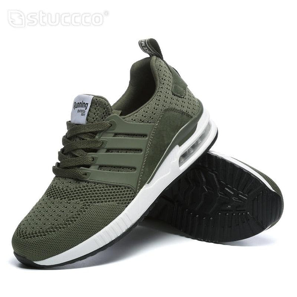 Unisex Sneakers Womens Running Shoes Sport Air Cushion Walking Shoes Breathable Light Comfortable Trainers Mesh Running Shoes For Women Soft Comfortable Design For Men