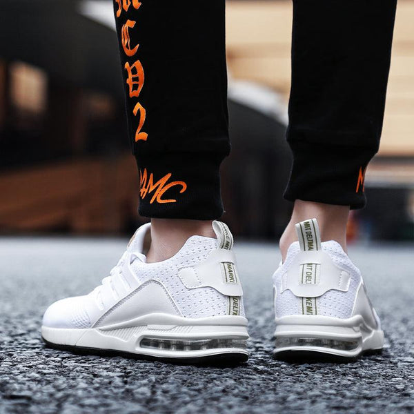 Unisex Sneakers Womens Running Shoes Sport Air Cushion Walking Shoes Breathable Light Comfortable Trainers Mesh Running Shoes For Women Soft Comfortable Design For Men