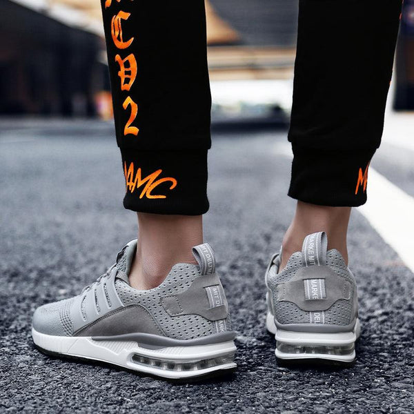 Unisex Sneakers Womens Running Shoes Sport Air Cushion Walking Shoes Breathable Light Comfortable Trainers Mesh Running Shoes For Women Soft Comfortable Design For Men