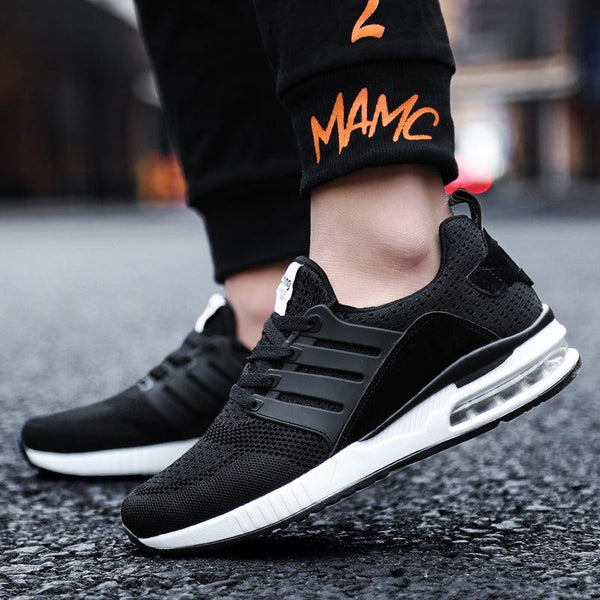 Unisex Sneakers Womens Running Shoes Sport Air Cushion Walking Shoes Breathable Light Comfortable Trainers Mesh Running Shoes For Women Soft Comfortable Design For Men