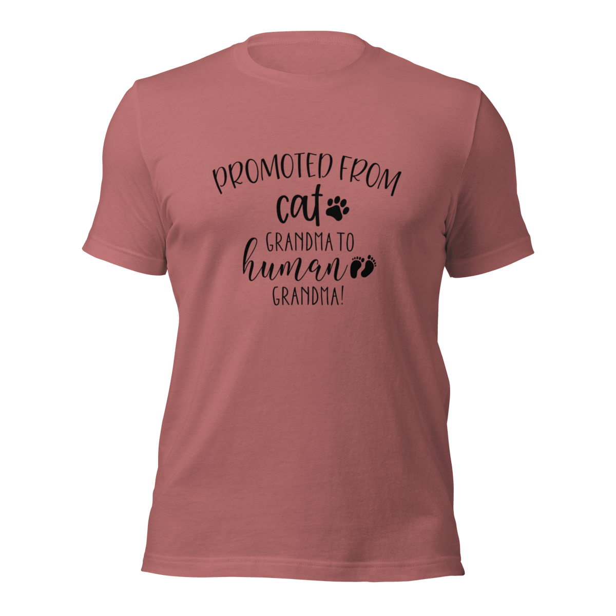 Promoted from Cat Grandma to Human Grandma T-Shirt