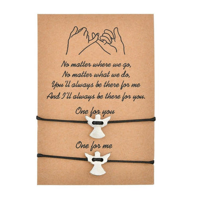 Unisex Vintage Silver Color Infinity Eight Sign Charm Bracelets For Friends Girls Women Wax Rope Soft Skin-friendly Rope Ankle Bracelets Handmade Adjustable Jewelry Bracelets