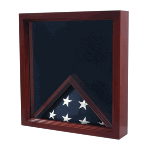 Medal And Award Flag Display Case - Shadow Box