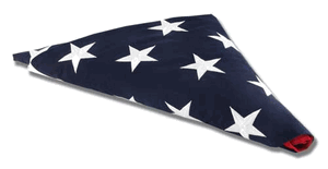 American Flag For flag Display Case 3ft x 5ft Cotton