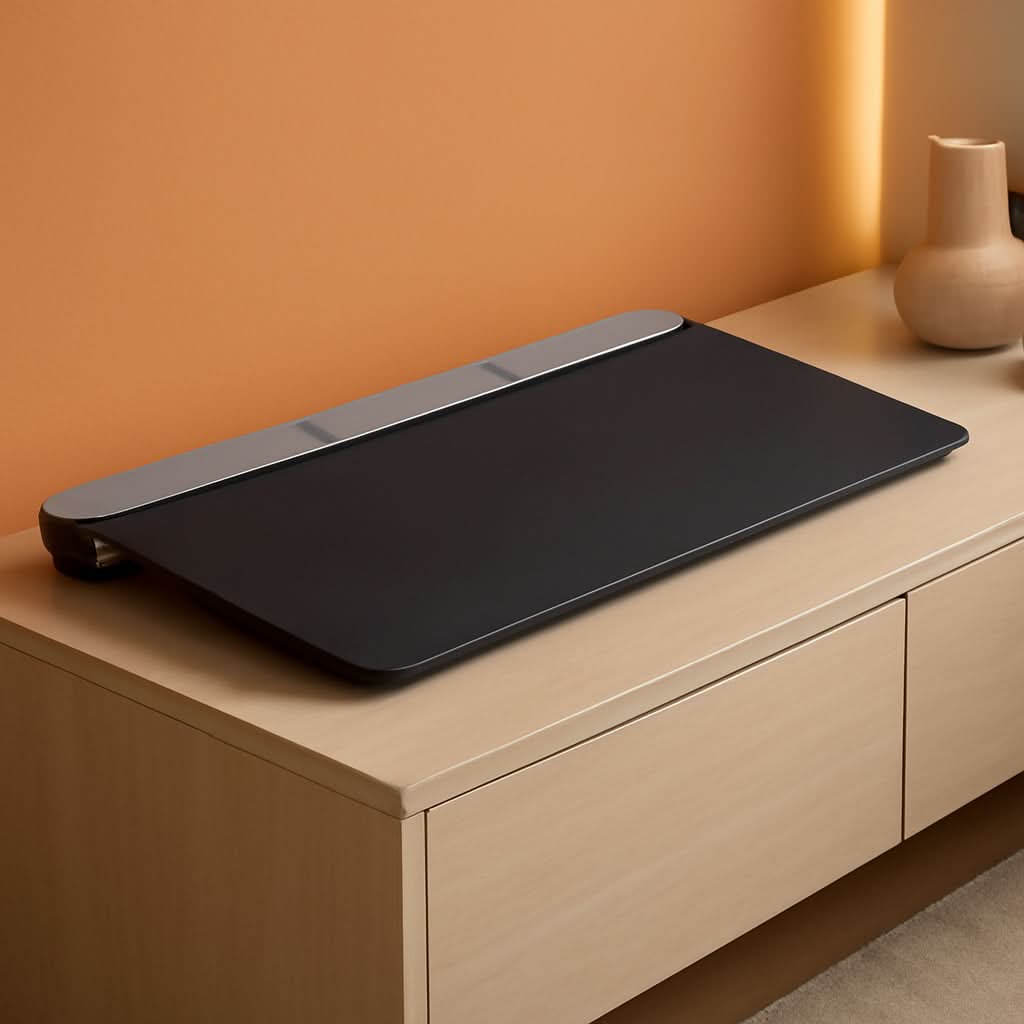 Universal 60 X 30 Inch Black Desk Top With Cable Management