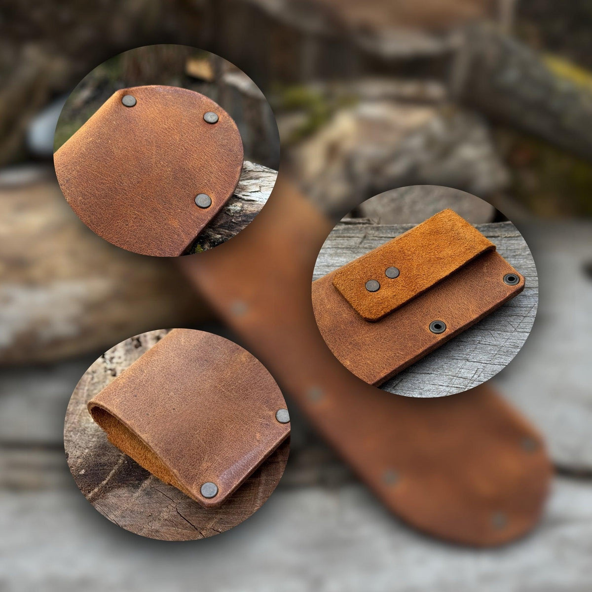 Universal Leather Sheath for Knives