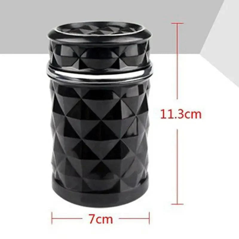 Universal LED Light Car Ashtray Cigarette Holder Car Accessories Portable Luxurious Design Ashtrays For Cars