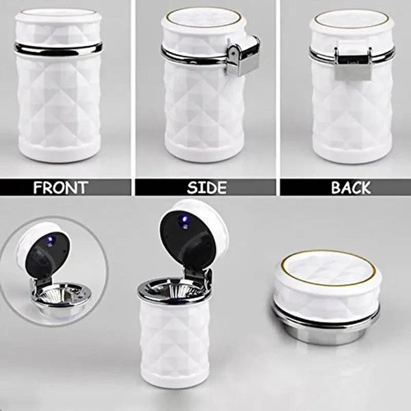 Universal LED Light Car Ashtray Cigarette Holder Car Accessories Portable Luxurious Design Ashtrays For Cars