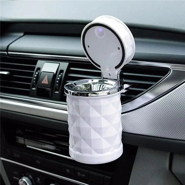 Universal LED Light Car Ashtray Cigarette Holder Car Accessories Portable Luxurious Design Ashtrays For Cars