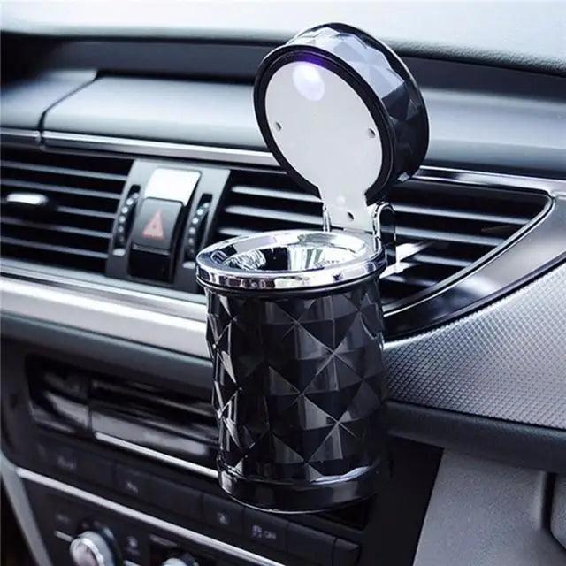 Universal LED Light Car Ashtray Cigarette Holder Car Accessories Portable Luxurious Design Ashtrays For Cars