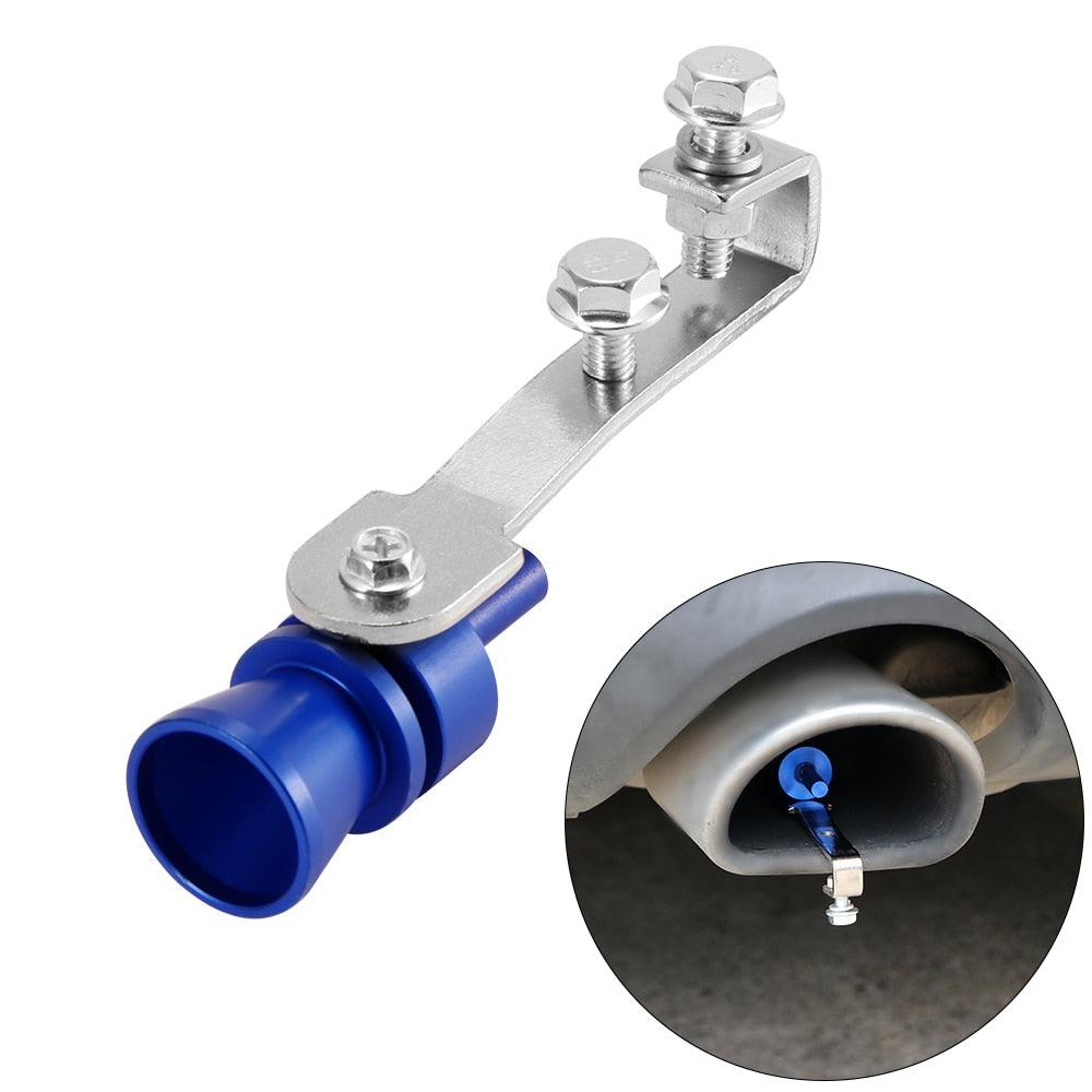 Universal Sound Simulator Car Turbo Sound Whistle Vehicle Refit Device Exhaust Pipe Turbo Sound Whistle Car Turbo Muffler Aluminum Alloy Universal Turbo Sound Exhaust Muffler Pipe Whistle Car Roar Maker  Aluminum Universal Auto Accessories