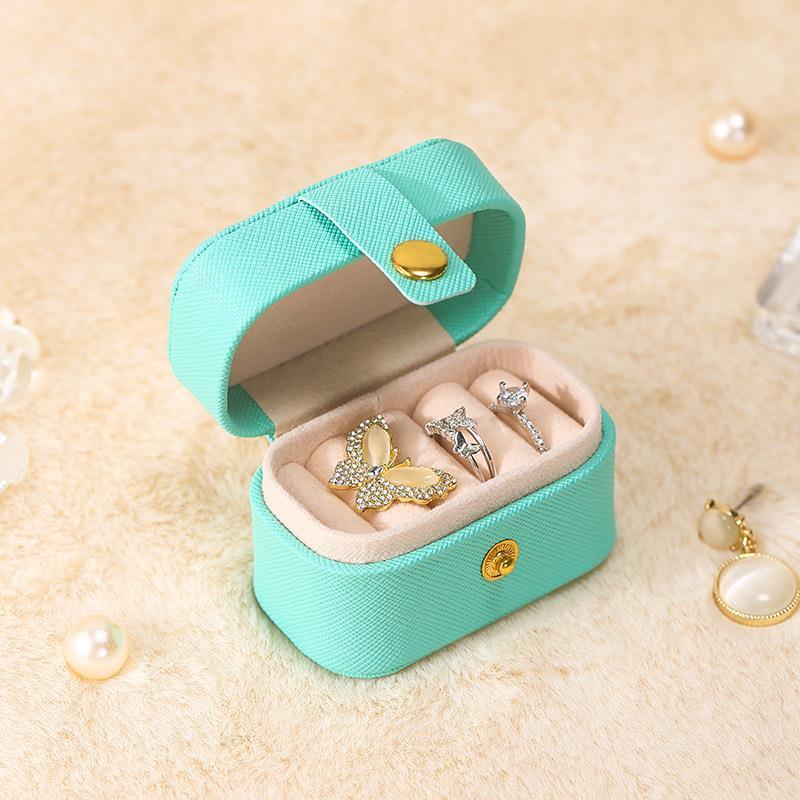 Upgrade Velvet Jewelry Storage Box Necklace Stackable Display Tray Bracelet Earring Organizers Handicrafts Drawer Box Grey Stackable Jewelry Inserts Compartments Velvet Display Storage Box for Necklace