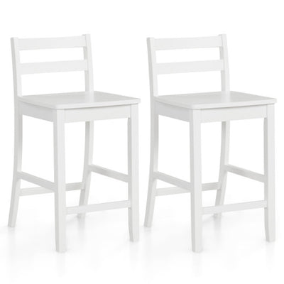 3-Piece Kitchen Furniture Set: Kitchen Island + 2 Bar Stools + Narrow Storage Cart