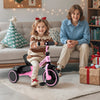 Toddler Tricycle Kids Trike with Adjustable Seat and Storage Basket Aged 3-5 Years Old-Pink