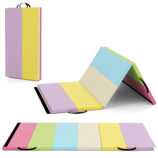 Yoga Set: Gymnastics Mat+Folding Gymnastics Balance Beam