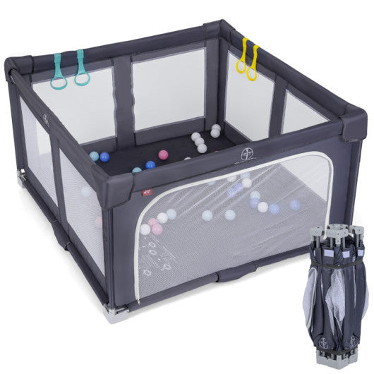 Baby Play Gym and Large Playpen Set