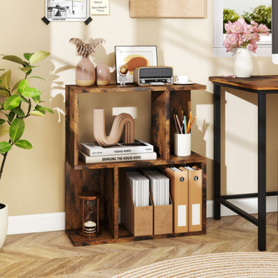 3-Piece Space-Saving Living Room with Teddy Sofa  Display Bookshelf & Foldable Murphy Bed