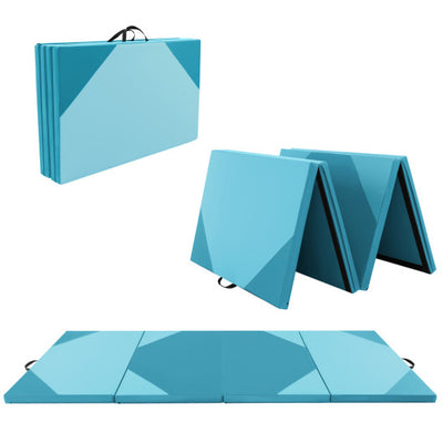 Heavy-Duty Folding Exercise Mat Gym Mat for Gymnastics