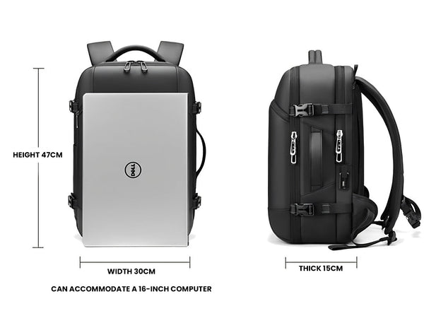 The Warrior™ Elite Backpack by Camel Mountain – 35L, Fits Up to 16