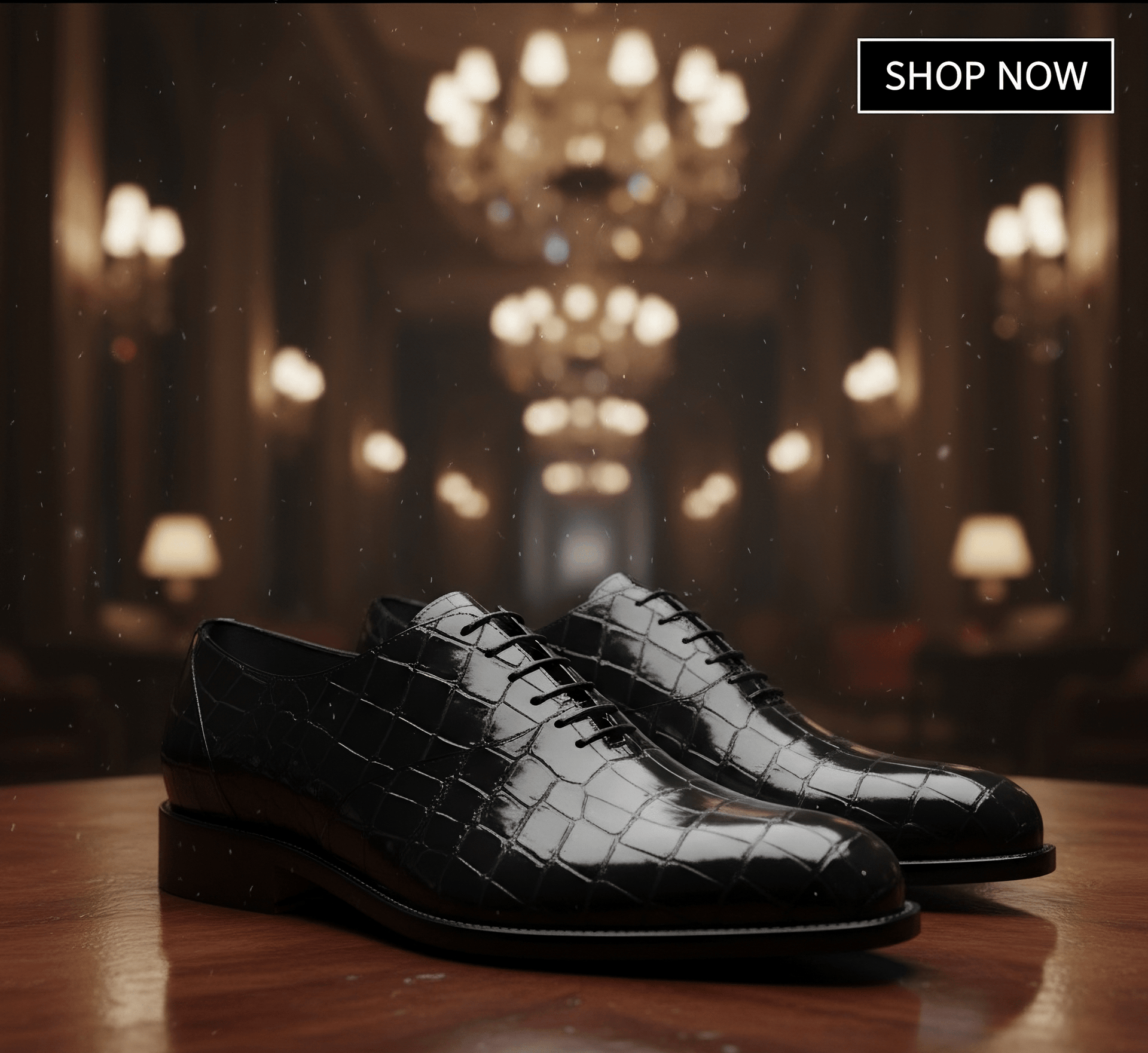 Sotica - Alligator skin red bottoms sole leather dress shoes