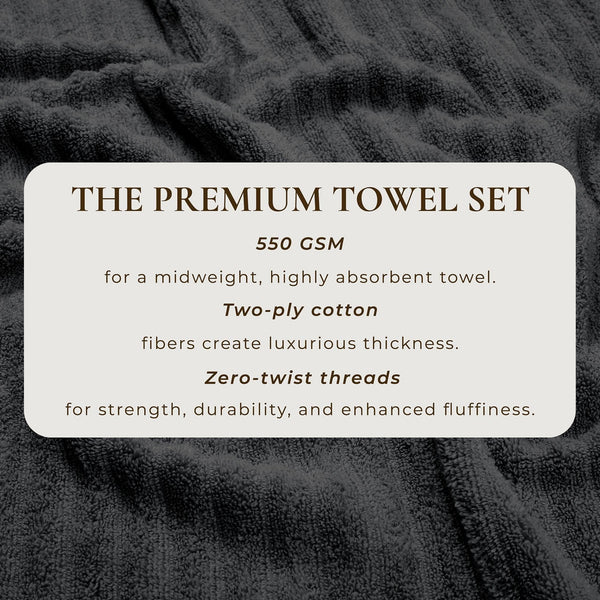 Luxury Cotton Towels - Karina Collection