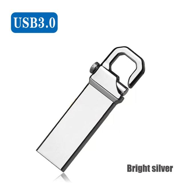 USB 3.0 Metal Pen Drive 8GB 16GB 32GB 64GB USB Flash Drive Flash Stick Disk On Key 3.0 Memory Stick Dual Memory Stick for Laptop PC Mac Computer Car Audio Projector