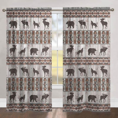 Utah Lodge Drape Panel