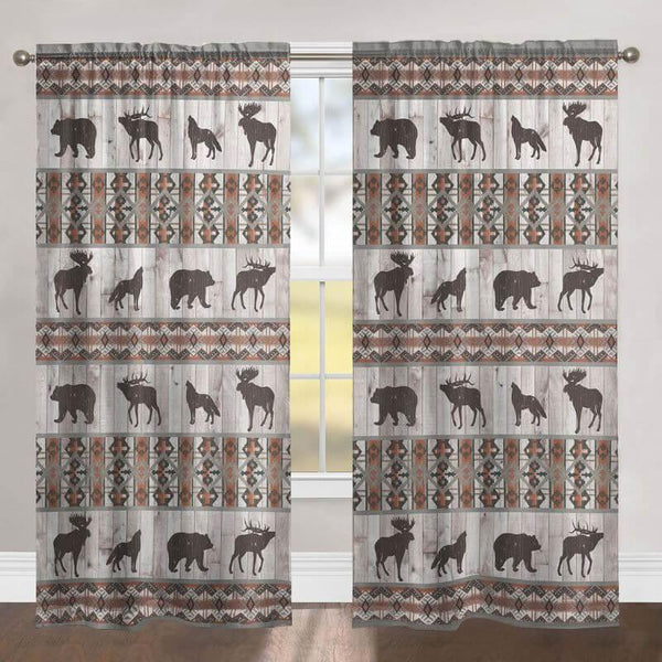 Utah Lodge Drape Panel