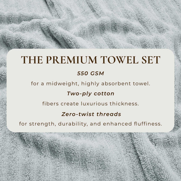 Luxury Cotton Towels - Karina Collection