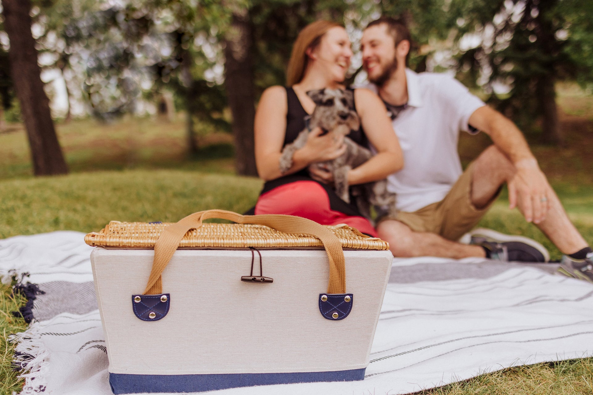 Boardwalk Picnic Basket for 4 Picnic Time Family of Brands