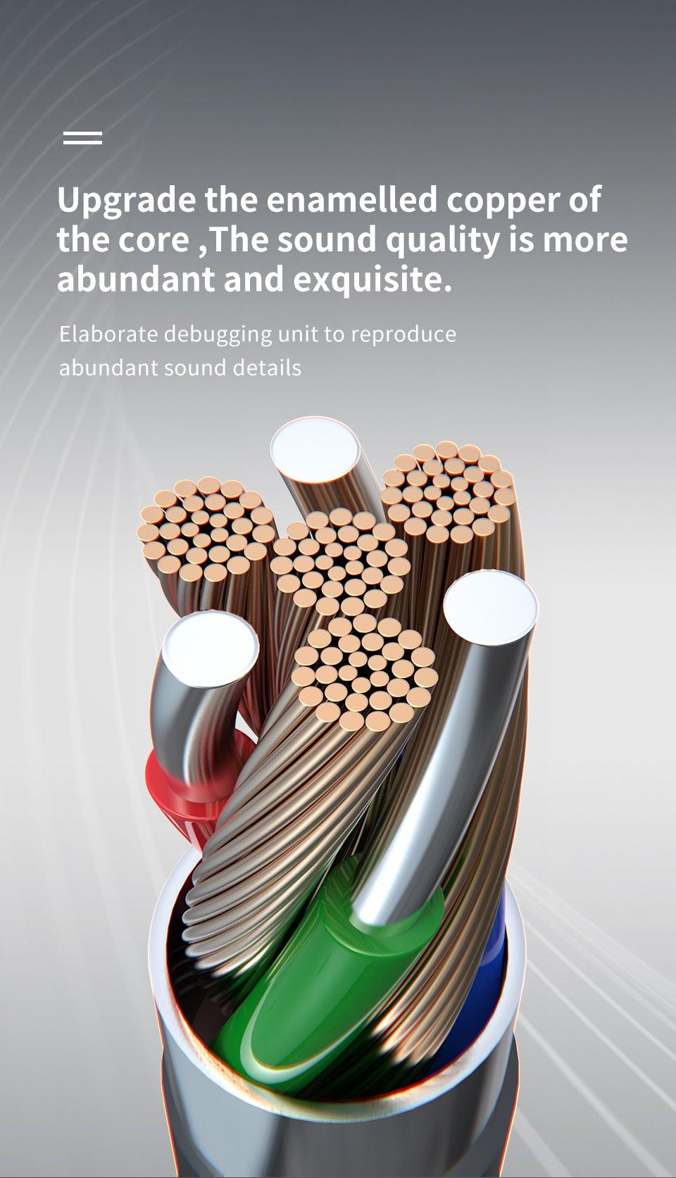 V5.0 HD Stereo Sound Sports Wireless Over-Ear Headphones with Mic, Passive Noise Cancelling Headsets, 9 Hours Battery for Gym Running QKZ AK6 MAX In-Ear Earphone Bass Stereo Earbuds Wired Headphones Noise Cancelling Waterproof Headsets with Microphone