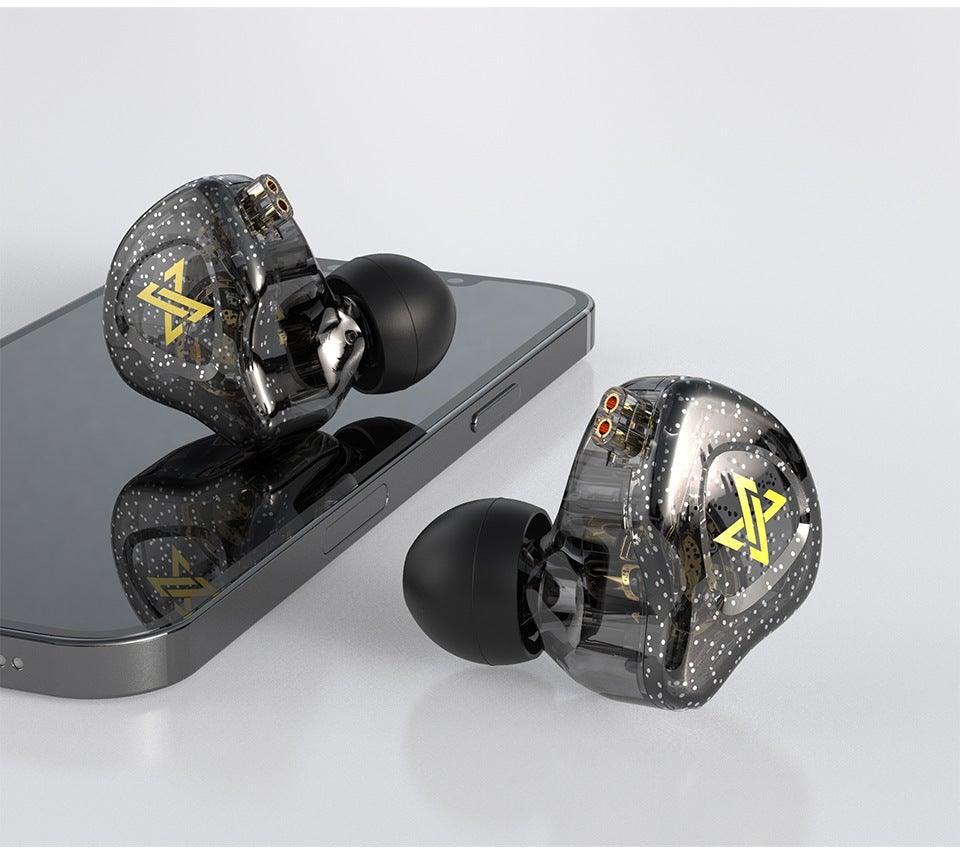 V5.0 HD Stereo Sound Sports Wireless Over-Ear Headphones with Mic, Passive Noise Cancelling Headsets, 9 Hours Battery for Gym Running QKZ AK6 MAX In-Ear Earphone Bass Stereo Earbuds Wired Headphones Noise Cancelling Waterproof Headsets with Microphone