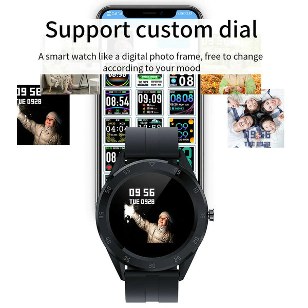 HeartSmart Waterproof Bluetooth Watch & Phone Mate